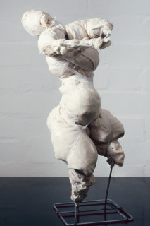 Richard Goodwin Figure Maquettes, 1987; cotton, acrylic on steel frames; dimensions variable; enquire