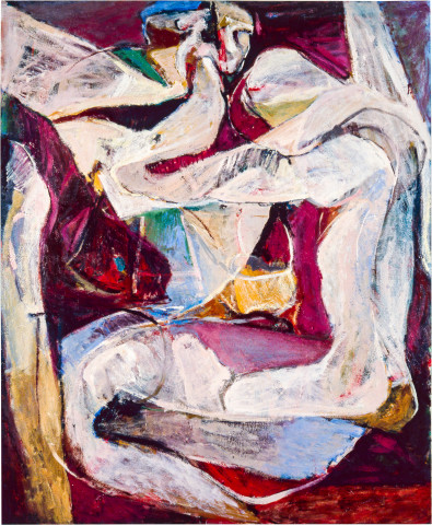 Marion Borgelt The Entrance, 1983; oil on linen; 153 x 183 cm; enquire