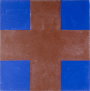 John Nixon Self Portrait (Non Objective Composition), 1984-86; enamel and acrylic; enquire