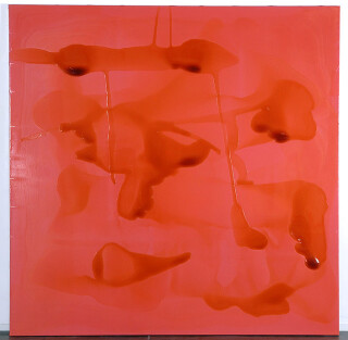 Dale Frank John Garfield, 2006; varnish on canvas; 200 x 200 cm; enquire