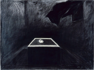 Ken Unsworth Untitled, 1987; charcoal on paper; 76 x 102 cm; enquire