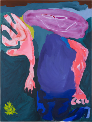 Tom Polo neck weak next week, 2019; acrylic on canvas; 183 x 137 cm; enquire