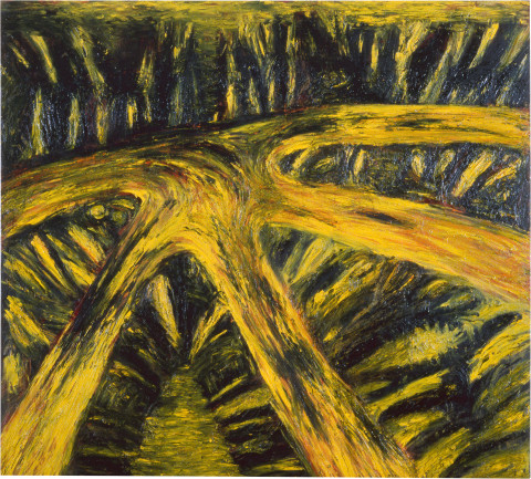 Jonathan Throsby Shay Gap, 1984; oil on canvas; 178 x 196 cm; enquire