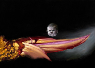 Louise Hearman Untitled #1315, 2009; oil on masonite; 66 x 92 cm; enquire
