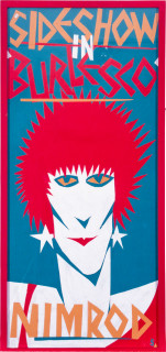 Martin Sharp Sideshow Burlesco, 0; original poster; 105 x 50 cm; enquire