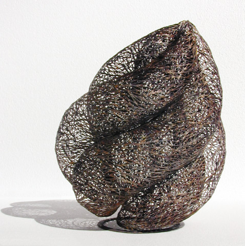 Bronwyn Oliver Volute, 2002; copper; 38 x 30 x 30 cm; enquire