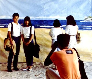 Anne Zahalka The Tourists, 1989; type C colour photographs; 74 x 90 cm; Edition of 20; enquire