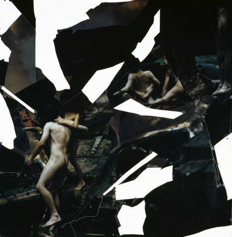 Bill Henson Untitled, 1994; type C photograph, adhesive tape, pins, glassine; 250 x 244.4 cm; enquire