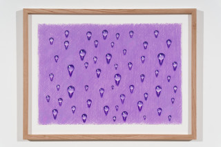 Callum Morton Water #4, 2024; pencil and gouache on paper; 30 x 42 cm; enquire
