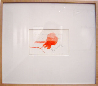 Tracey Emin You are coming, 2000; watercolour and pencil on paper; 13 x 20.5 cm; 45 x 52 cm (frame); enquire