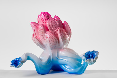 Patricia Piccinini Shoeform (Angiosperm), 2020; resin and automotive paint; 59 x 72 x 72 cm; Edition of 3 + 1 AP; more info; enquire