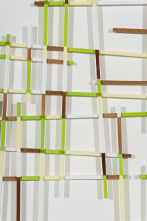 Hilarie Mais Open Ghost, 2025; wood, acrylic paint; 144 x 144 cm; enquire