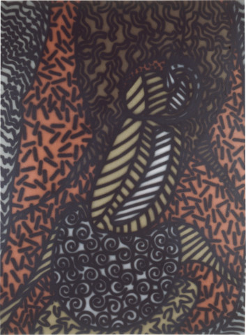 Howard Arkley Penis, 1984; synthetic polymer on canvas; 110 x 150 cm; enquire