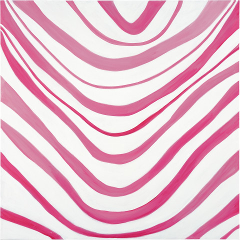 Angela Brennan Geranium Lake, 2005; oil on linen; 180 x 180 cm; enquire