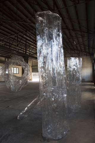 Mikala Dwyer The Hollows (detail), 2014; PETG; dimensions variable; enquire