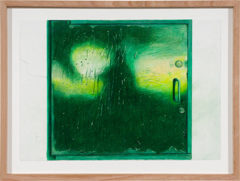 Callum Morton Door #11, 2026; pencil and gouache on paper; 30 x 42 cm; more info; enquire