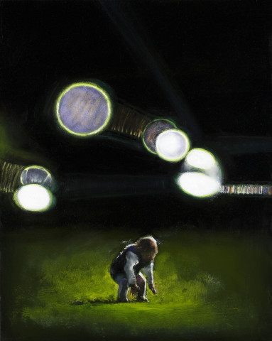 Louise Hearman Untitled #1335, 2011; Oil on masonite; 65 x 52 cm; enquire