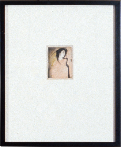Robert Mapplethorpe Patti Smith, 1973; Polaroid; 11 x 8.5 cm; enquire