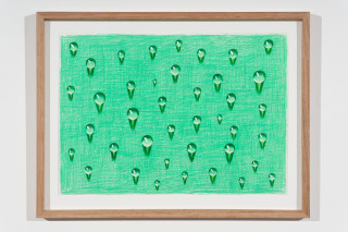 Callum Morton Water #3, 2024; pencil and gouache on paper; 30 x 42 cm; enquire