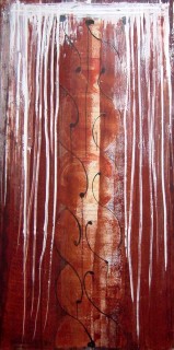 John Firth-Smith Moving Veil, 2001; Oil on linen; 8 ft x 4 ft; enquire