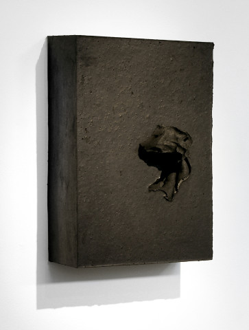 Julie Rrap Unplugged 4, 2006; silicon rubber and black oxide; 42 x 30 x 10cm; Edition of 3; enquire