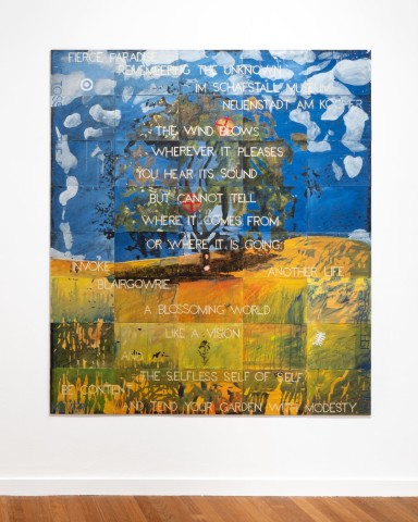 EXHIBITION: Imants Tillers at Museum im Schafstall, Neuenstadt am Kocher, Germany