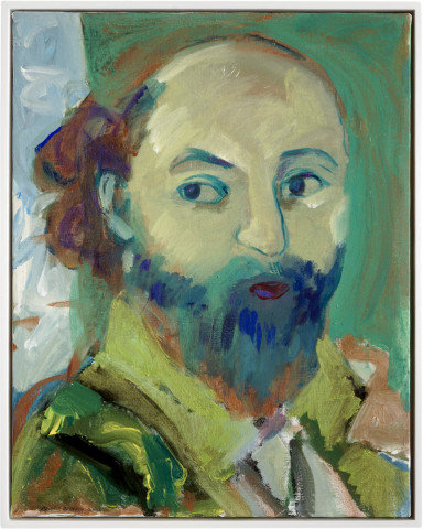 Angela Brennan Paul Cezanne, 2006; acrylic on linen; 51 x 40.5cm (unframed), 53 x 43cm (framed); enquire