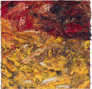 Jonathan Throsby Working pit, 1984; oil on canvas; 40 x 40 cm; enquire