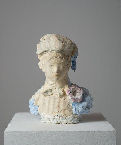 Linda Marrinon Camaieux, 2014; tinted and painted plaster; 35.5 x 24 x 15 cm; enquire
