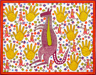 Robert Campbell Jnr Untitled 21.2.90, 1990; acrylic on canvas; 95.5 x 121 cm; enquire