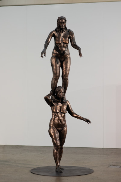 Julie Rrap, SOMOS (Standing On My Own Shoulders), 2024, Melbourne Art Foundation Commission