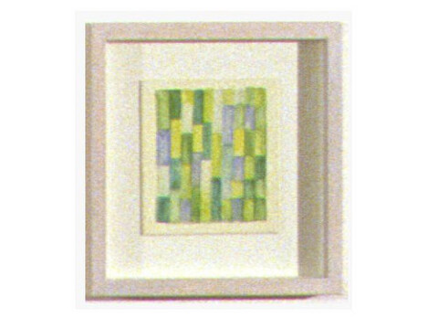 Lauren Berkowitz Rectangles, 2000; watercolour on paper; 24 x 23 cm; enquire