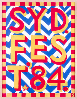 Martin Sharp Syd Fest '84, 1984; original poster; 116 x 89.5 cm; enquire