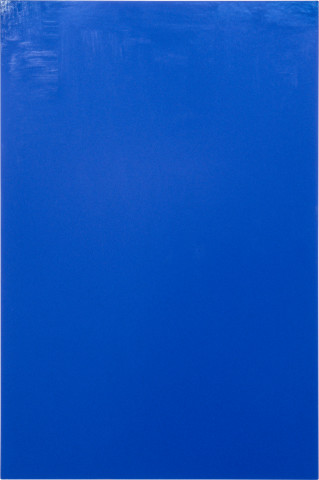 John Nixon BLUE MONOCHROME (FOR PAUL TAYLOR), 1992; enamel on masonite; 61 x 91.5 cm; enquire