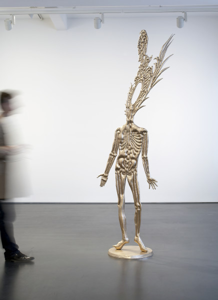 Caroline Rothwell Transmutation, 2010; Bronze; 250 x 72 x 8 cm