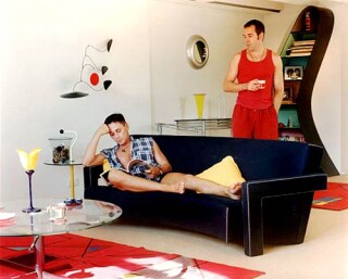 Anne Zahalka Sunday, 11:08am, 1995; duratran, lightbox; 120 x 172 x 20 cm; Edition of 5 + AP 1; enquire