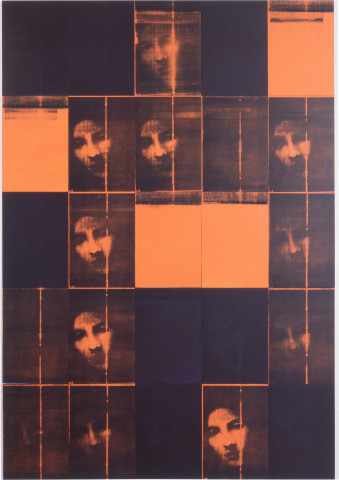 Lindy Lee Some Aggregate Matter, 1994; photocopy and acrylic on stonehenge paper on boards; 205 x 142.5 cm; enquire