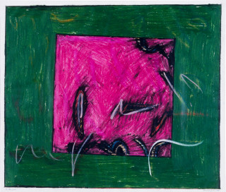 Denise Green Barberossa, 1986; oil stick on vellum; 107 x 121 cm; enquire