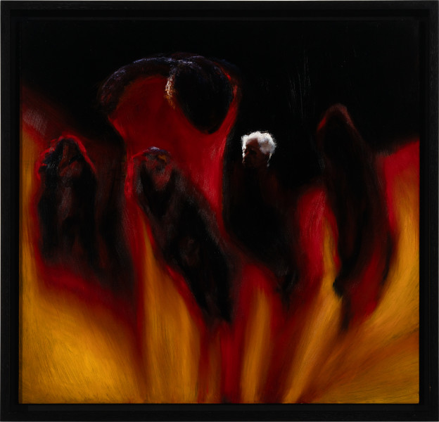 Louise Hearman Untitled #846, 2000; oil on masonite; 54 x 56 cm; enquire