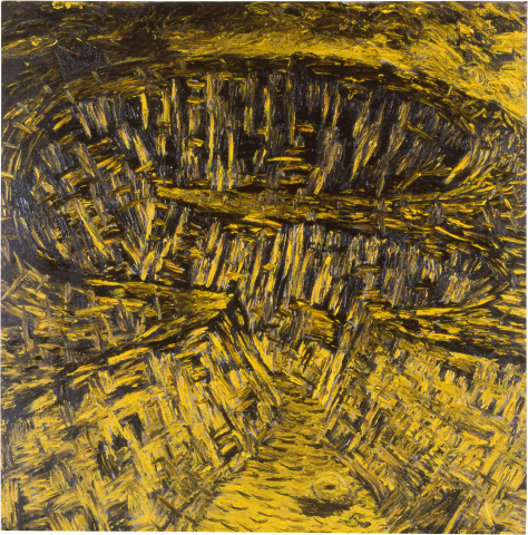 Jonathan Throsby Exhausted Pit, 1984; oil on canvas; 170 x 162 cm; enquire