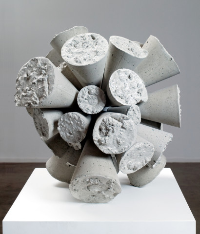 James Angus Concrete Cloudburst, 2008; concrete; 45cm diameter; Edition of 5 + AP 2; enquire