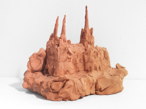 Linda Marrinon St. Mary's Cathedral, Sydney, 1998; from the series Sculpture For The Home; Terracotta; 18 x 21 x 16 cm; enquire