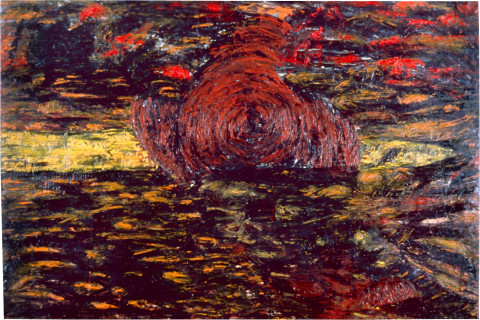 Jonathan Throsby Reclaimer, 1984; oil on canvas; 180 x 270 cm; enquire