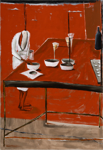 Mia Boe Skilled Labour, 2026; oil and acrylic on linen; 82 x 56.5 cm; more info; enquire