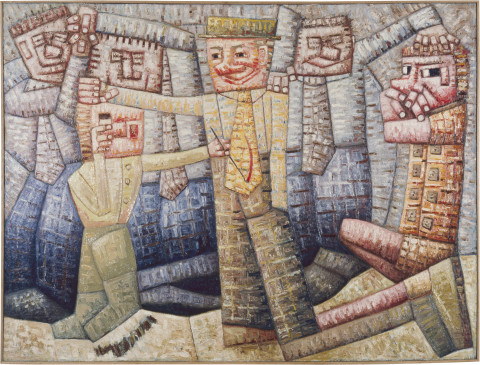 Keith Looby Gallery Sprukers Boss Artist, 1982; oil on canvas; 244 x 152 cm; enquire