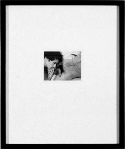 Robert Mapplethorpe Charles & Jim, 1974; Polaroid; 10.5 x 13 cm; enquire