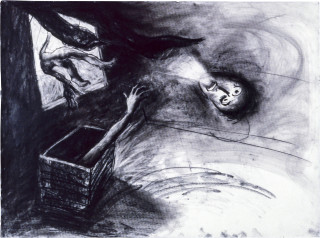 Ken Unsworth Untitled, 1987; charcoal on paper; 76 x 102 cm; enquire