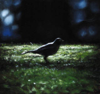 Louise Hearman Untitled #1103, 2005; oil on masonite; 41 x 43 cm; enquire