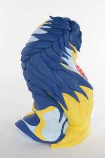 Patricia Piccinini The Sage, 2025; silicone, resin; 50 x 34 x 34.5 cm; From a suite of 6 colour variations; enquire