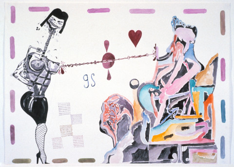 Gareth Sansom Zap, 1989; watercolour on paper; 56 x 76 cm; enquire